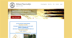 Desktop Screenshot of orkesttoermalijn.nl